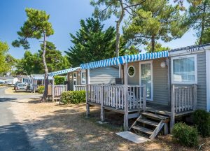 Mobil-home du camping les Flots Bleus à la Faute sur Mer en Vendée