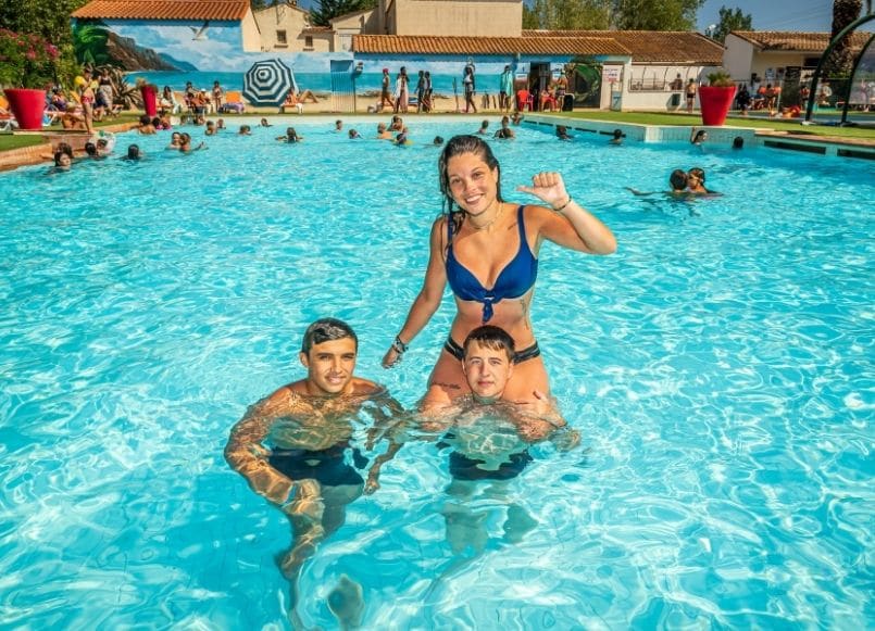 Aloa Vacances : piscine du camping à Serignan le Clos Virgile