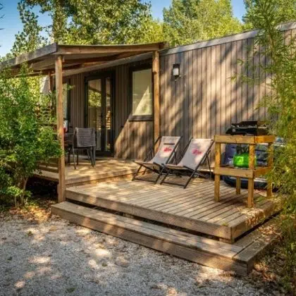 Mobil-home au camping Sérignan le Clos Virgile