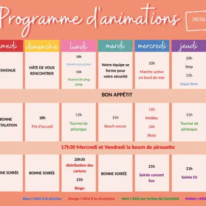 Animations 21 PRG ADULTES 25