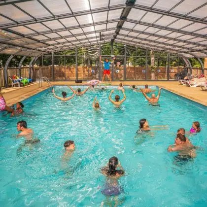 .Activités animations Orée 27 piscine camping Hourtin
