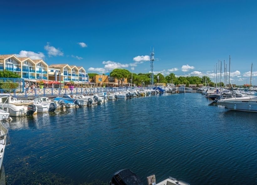 lac camping à Hourtin