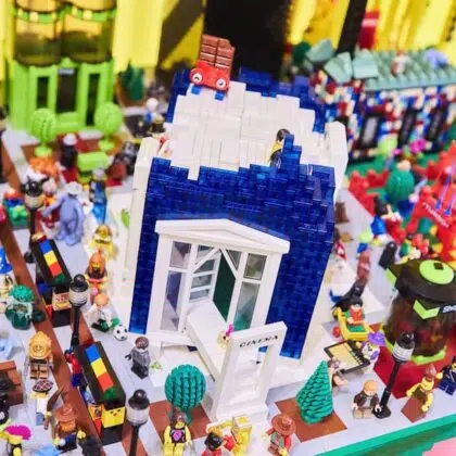 Maquette Lego proche du camping le Clos Virgile Valras-Plage